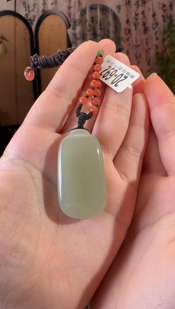 和田玉未镶嵌颈饰692