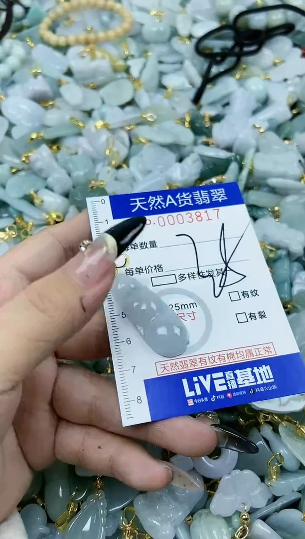 【闪购商品】翡翠颈饰未镶嵌天然A货翡翠