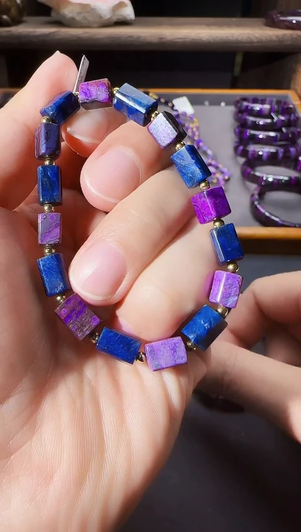 【闪购商品】苏纪石（舒俱来）南非老矿手串未镶嵌@多样性发其一