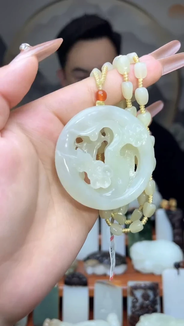 和田玉吊坠未镶嵌22
