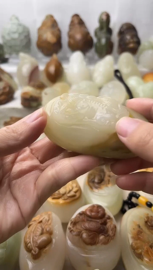 石材古青石棉纹正常不退换霸王貔貅微瑕
