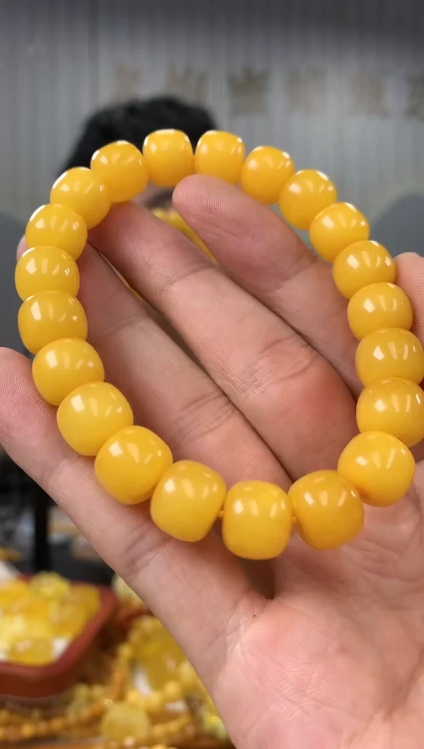 【闪购商品】琥珀珠宝奇石未镶嵌手串