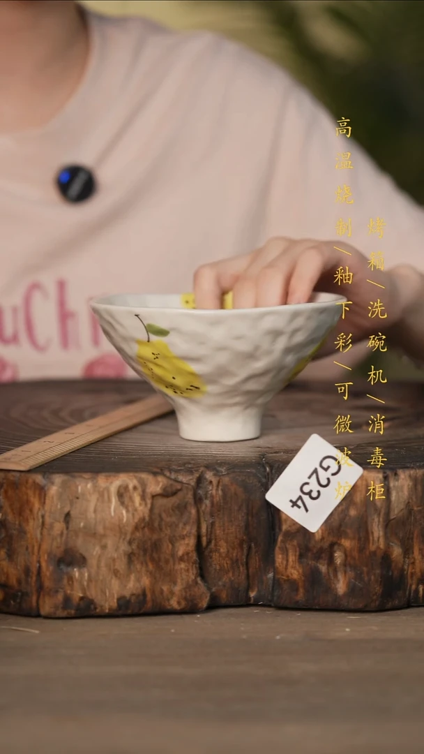 瓷片景德镇高温釉下彩可微波烤箱洗碗机234