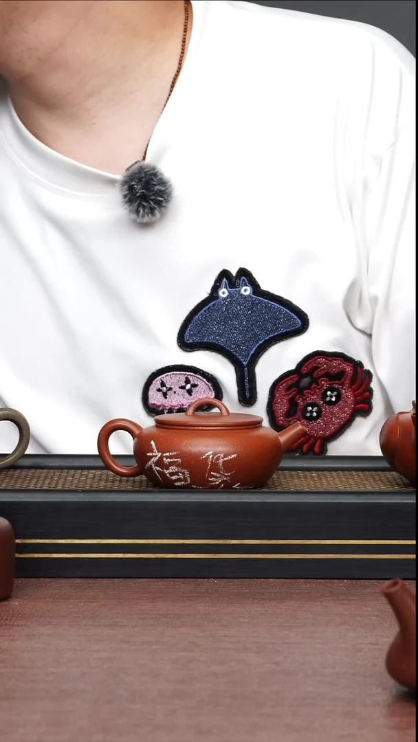 茶壶紫砂唐*芬宜兴紫砂壶半手