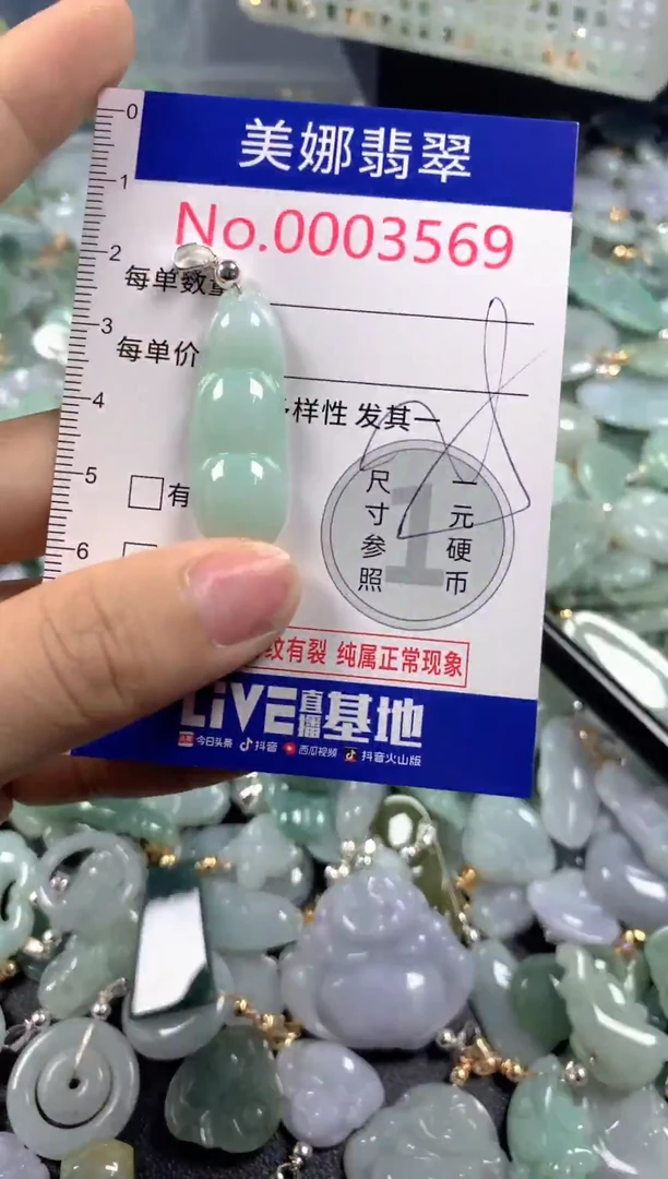 颈饰未镶嵌翡翠3569