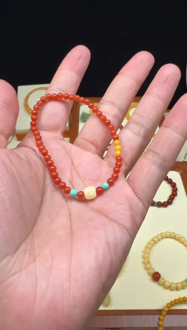【闪购商品】南红玛瑙手链未镶嵌南红