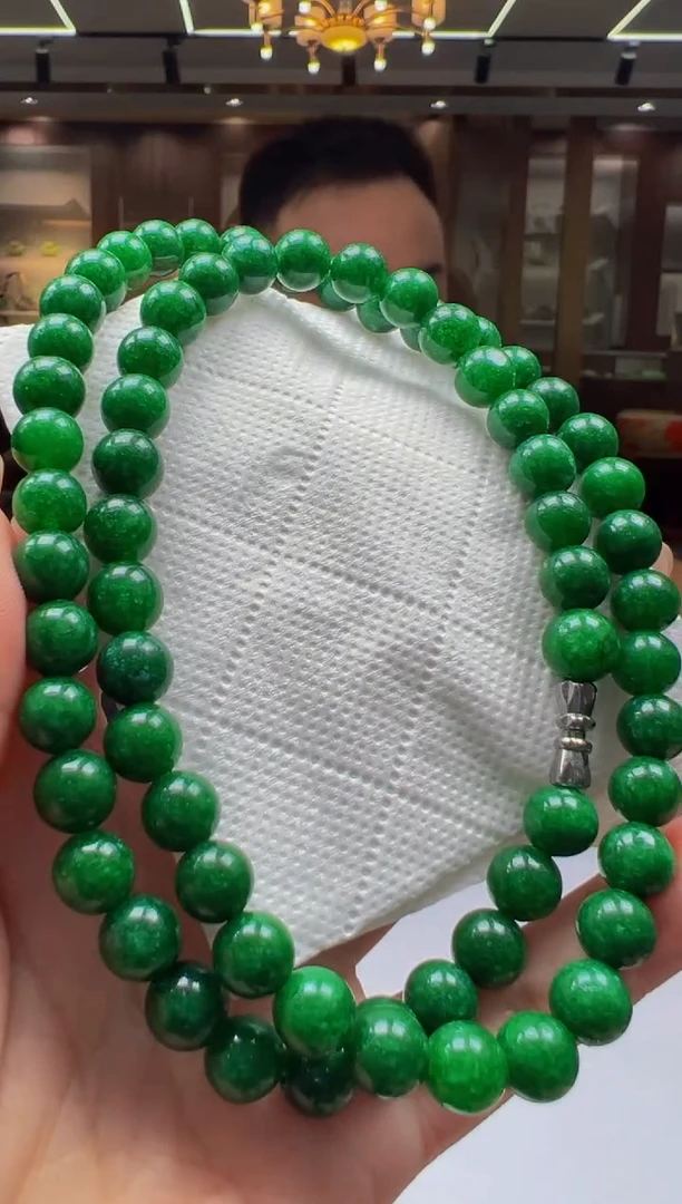 翡翠未镶嵌颈饰BQ2025-6-5-8