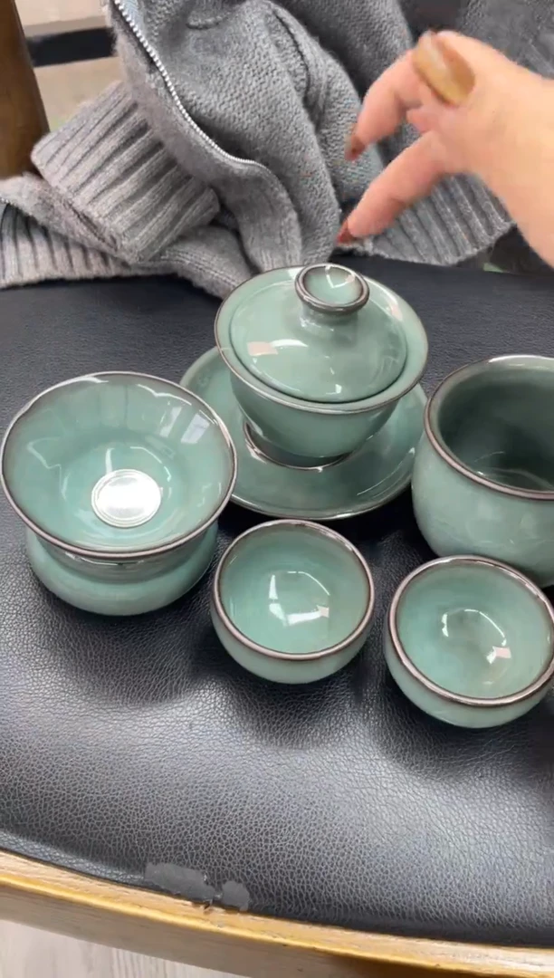 瓷特价福利 微瑕 慧仙青瓷