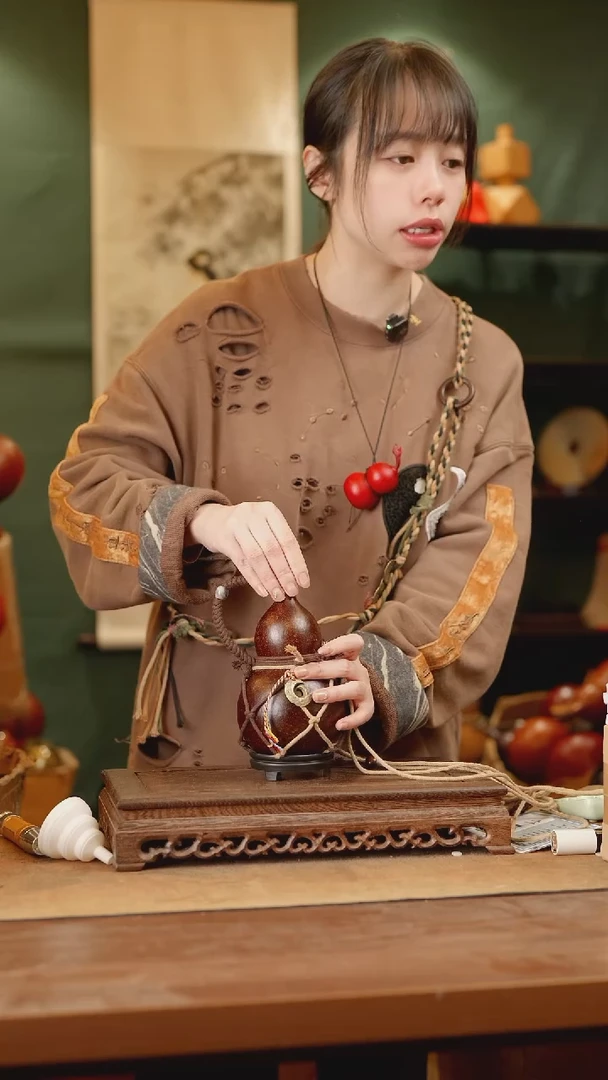 40号精品天然大漆酒葫芦一物一拍~