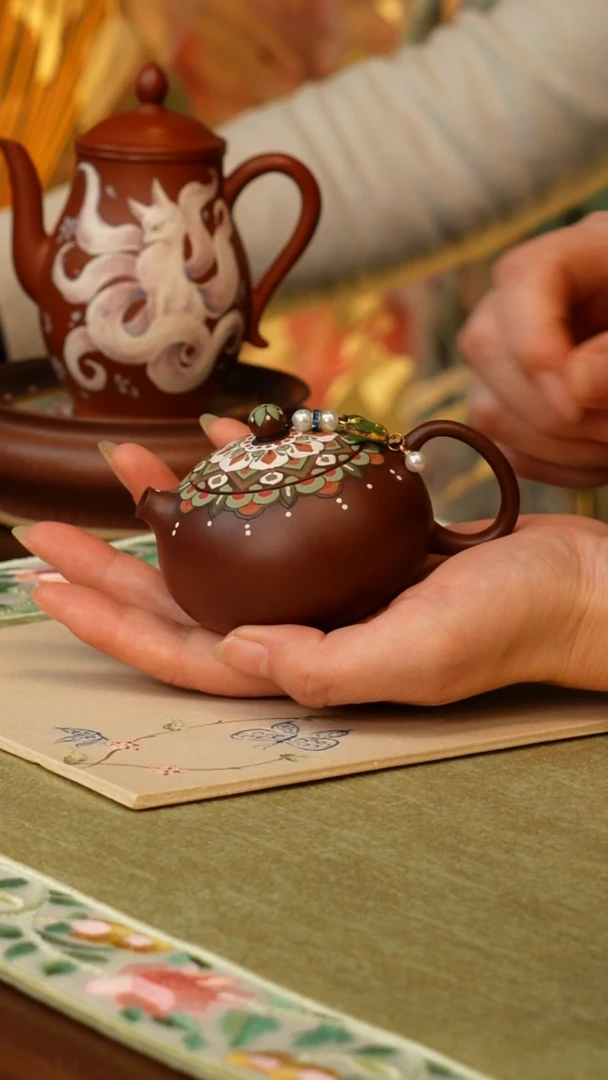 宜兴原矿手工紫砂壶2