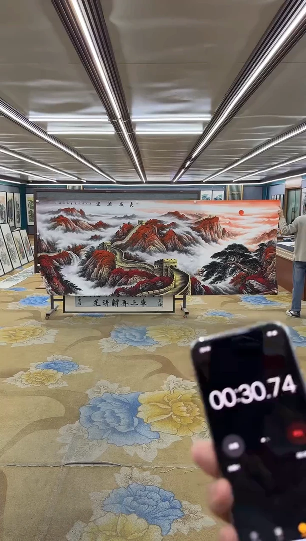 绘画Y-王红兵-小丈二-山水画