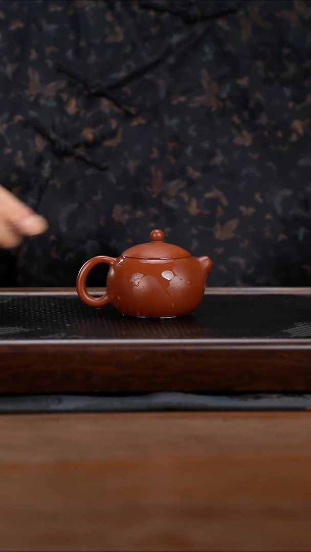 茶壶紫砂130cc黄龙山原矿朱泥西施3