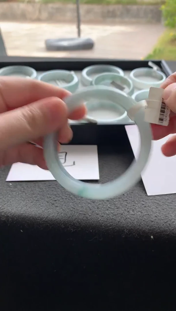 未镶嵌手镯翡翠58正圈A7169买断