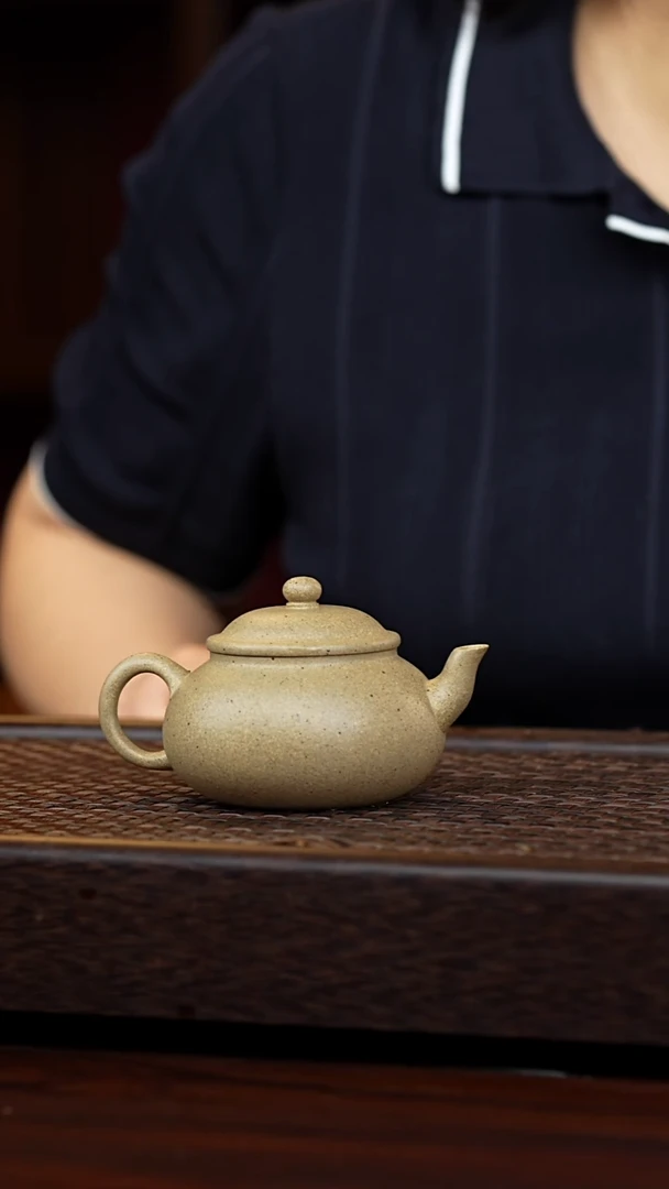 茶壶紫砂47号，丹壶溢香紫砂壶150毫升