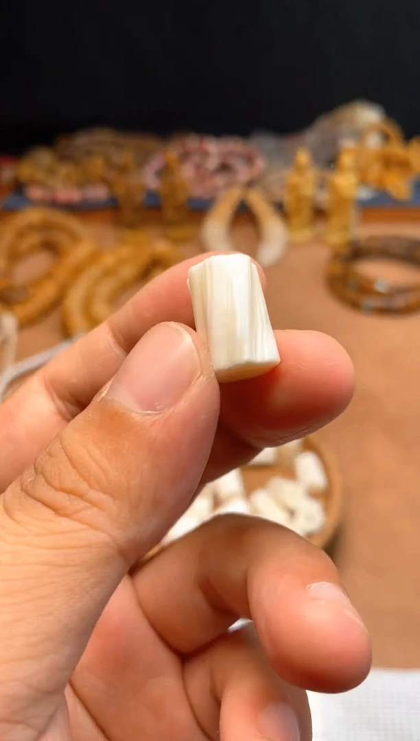 其他牛骨P395-仿独角棒2个-有棕裂