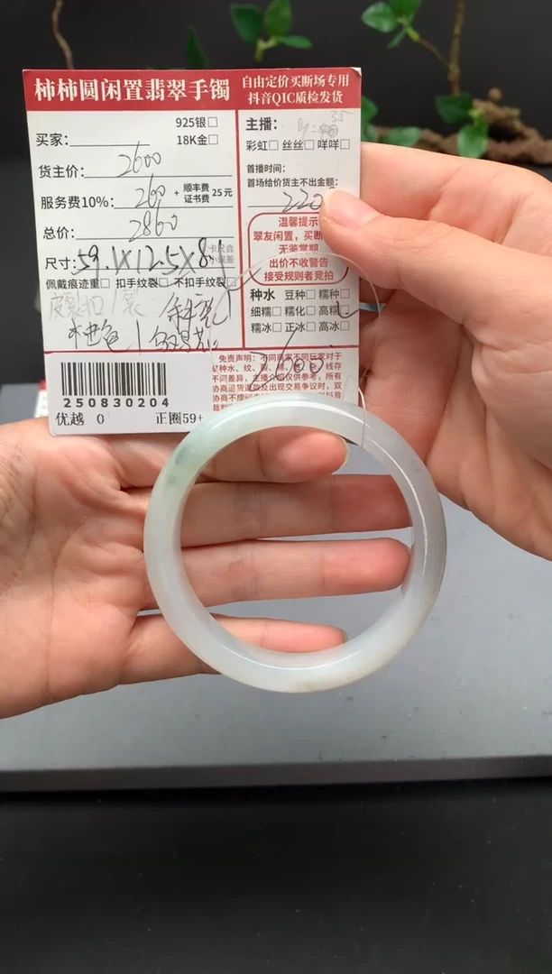 未镶嵌手镯翡翠姐姐250830204