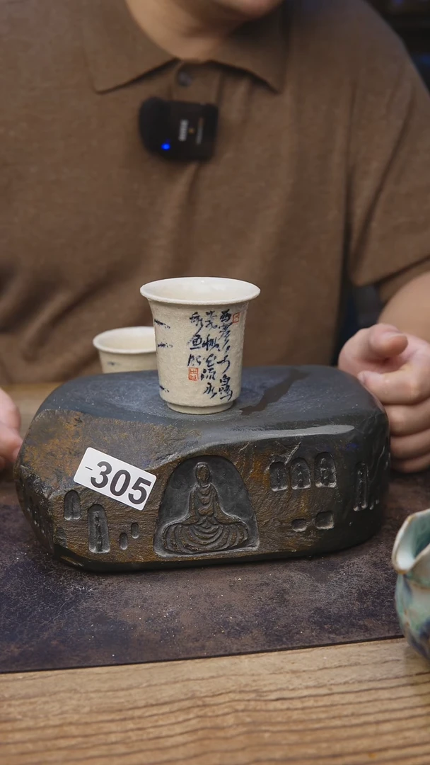 甘石陶艺手绘系列305