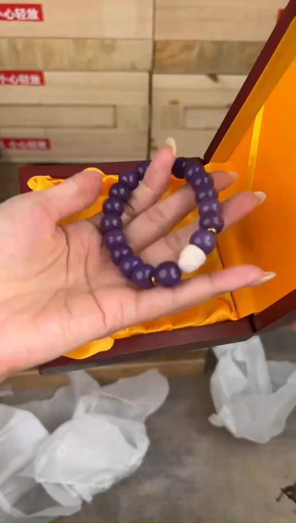 大唐红文玩阁紫玉菩提链接@@LSC007
