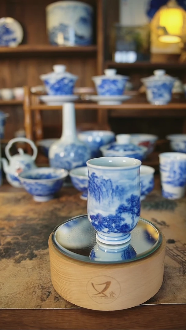 33景德镇手工手绘茶具