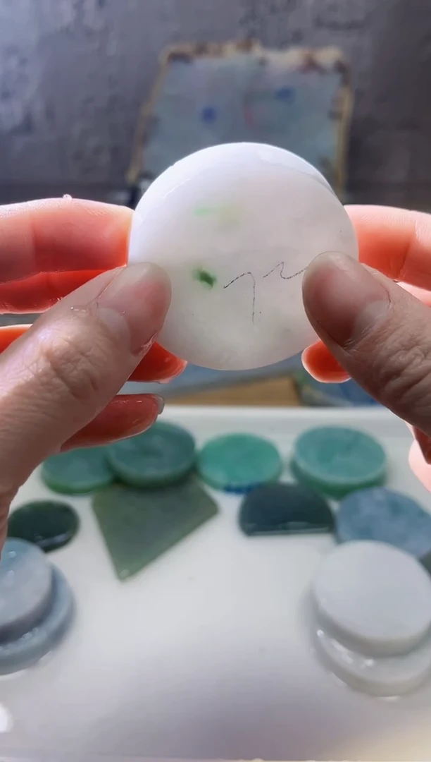 裸石翡翠天然翡翠A货石 南 949