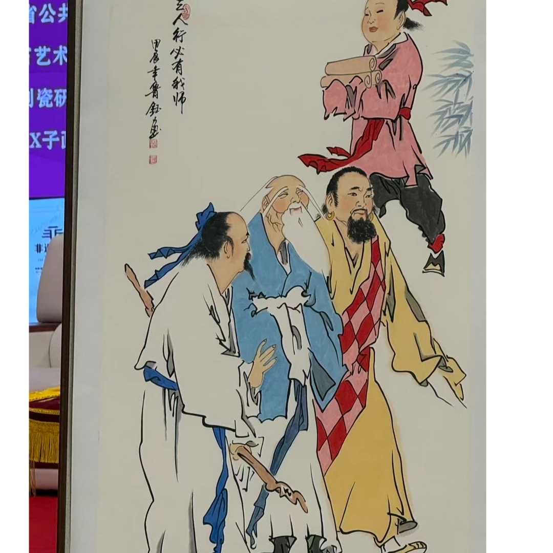 橱窗展示/文峰艺术展厅/王奉超（笔名：鲁钰）宣纸国画/带证书带授权