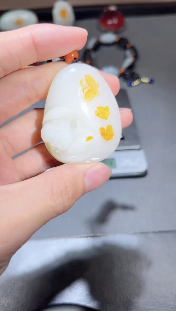 未镶嵌和田玉（子料）挂件YL-ZZ-12.8-31