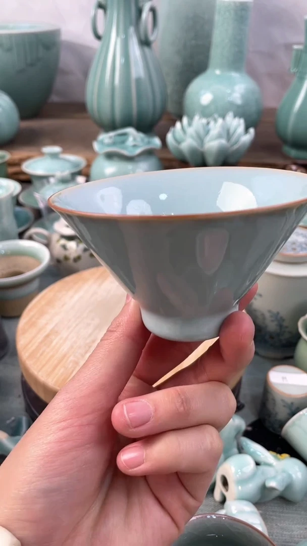 【闪购商品】特价福利 微瑕 慧仙青瓷