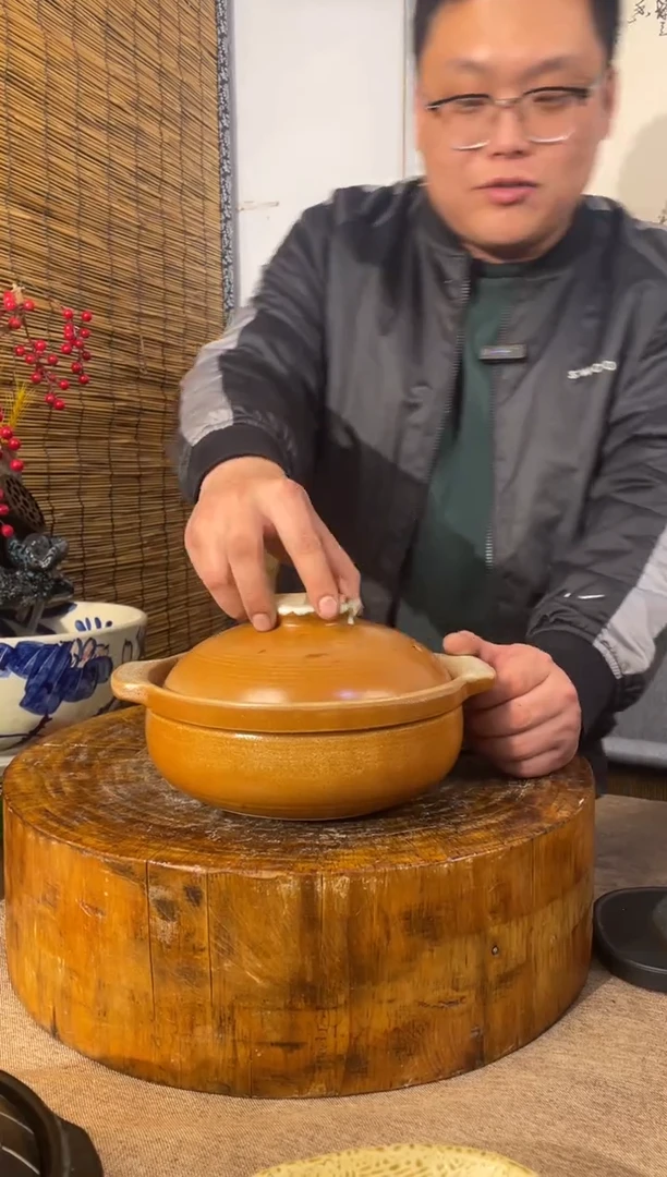 陶土6号链接陶土微瑕手工砂锅1.2升*20高8