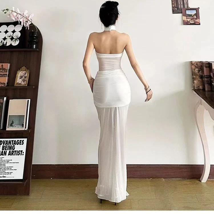 辣妹时尚蕾丝百搭显瘦气质连衣裙