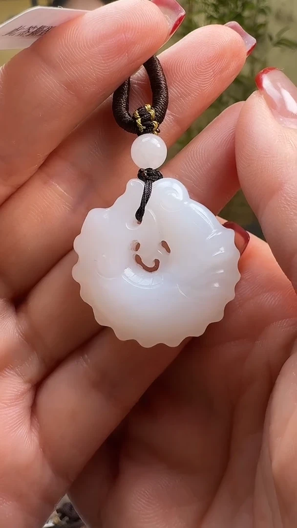 【闪购商品】和田玉吊坠未镶嵌1472鱼化龙