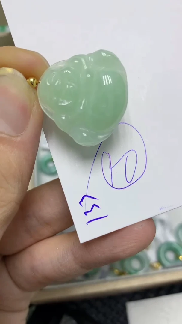 颈饰未镶嵌翡翠缅甸A货翡翠