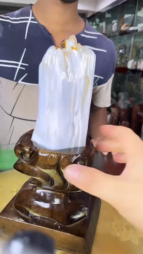 硅化玉珠宝奇石未镶嵌缅甸天然树化玉摆件