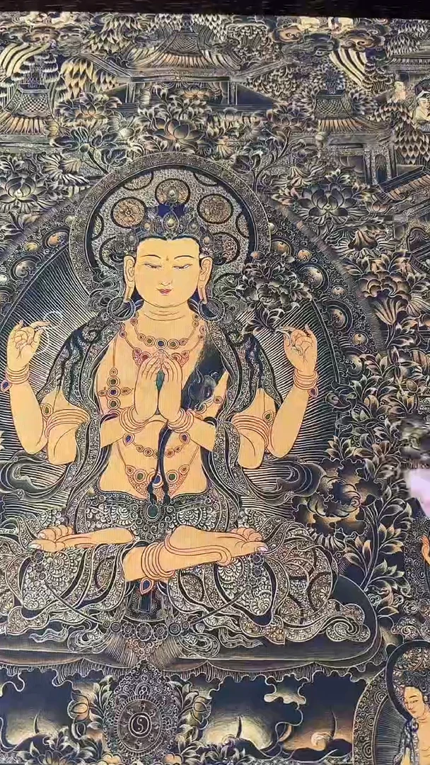 卷轴画藏式珍藏彩绘艺术馆140