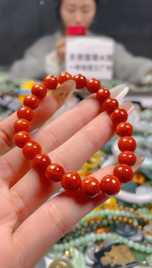 【闪购商品】翡翠颈饰未镶嵌8-9MM/U/翡翠A货一图一物