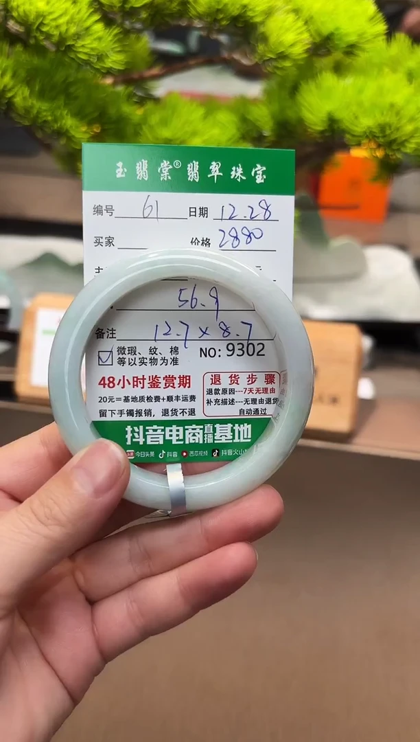未镶嵌手镯翡翠翡翠61