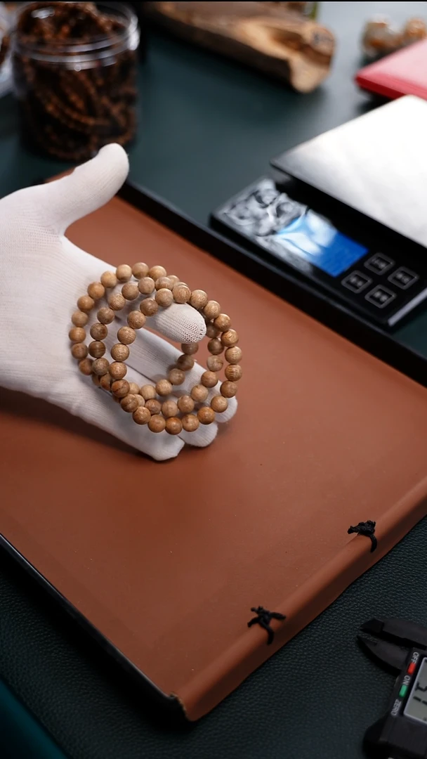 沉香手串【蒙】LM323加里曼丹天然沉香多样性发一