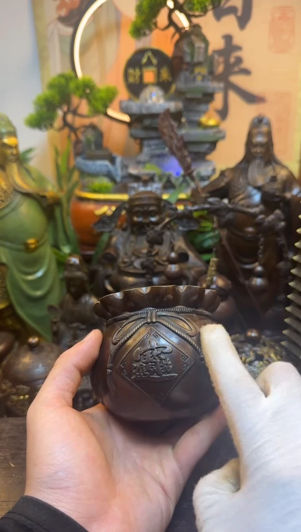 潼潼古铜只卖真铜！（钱袋子）