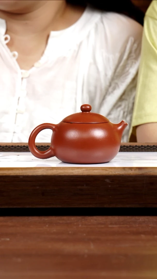 茶壶紫砂朱泥西施210CC