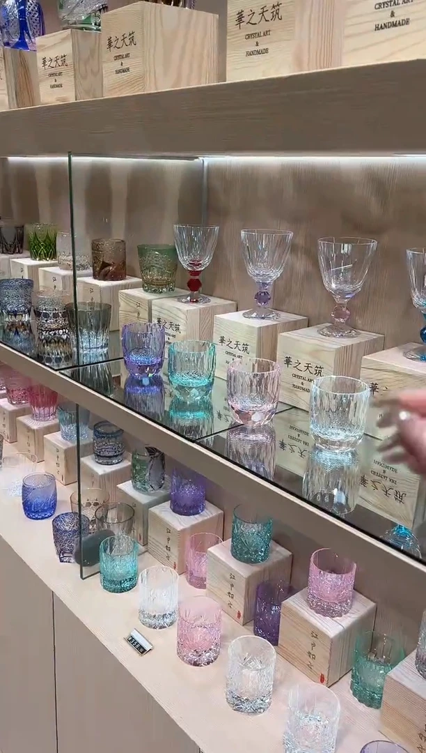 展厅直播水晶杯全部破价！！