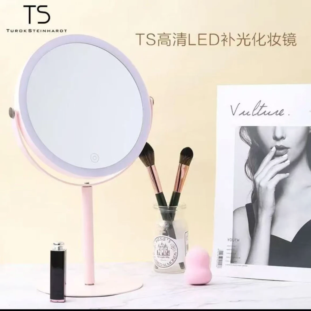 准新品 Xiaomi/小米 TS桌面化妆镜高清补光美妆智能充电化妆必备