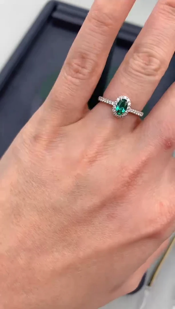 【闪购商品】碧玺戒指18K金镶嵌50分拉贡戒指