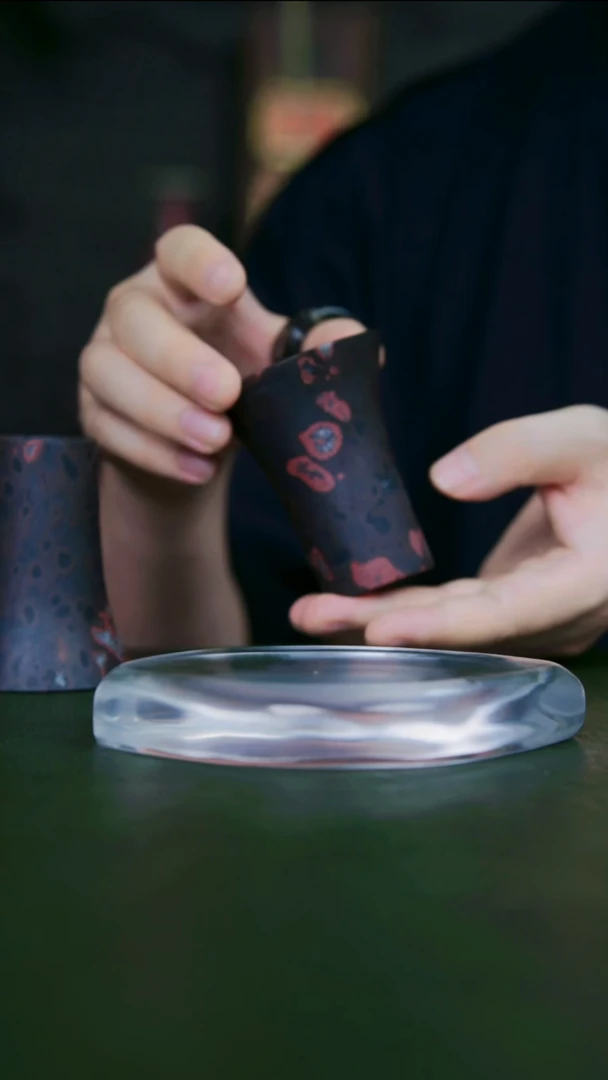 手工作品 梅花玉 闻香杯一物一拍