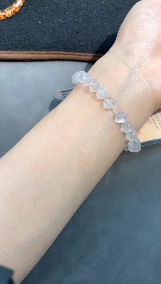 【闪购商品】月光石手链未镶嵌90号月光石7mm