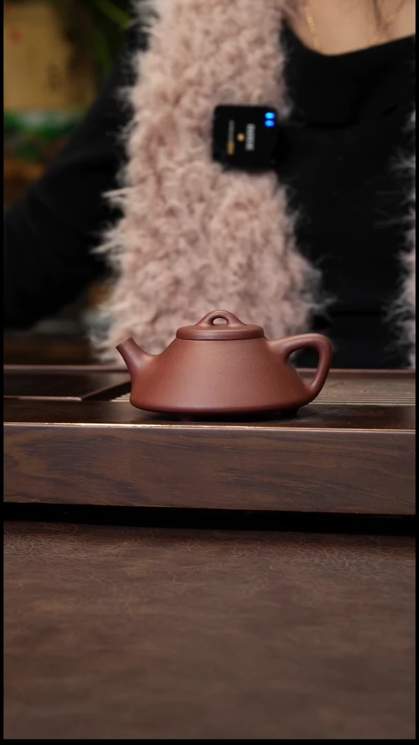 茶壶紫砂紫茄泥子冶石瓢130cc左右