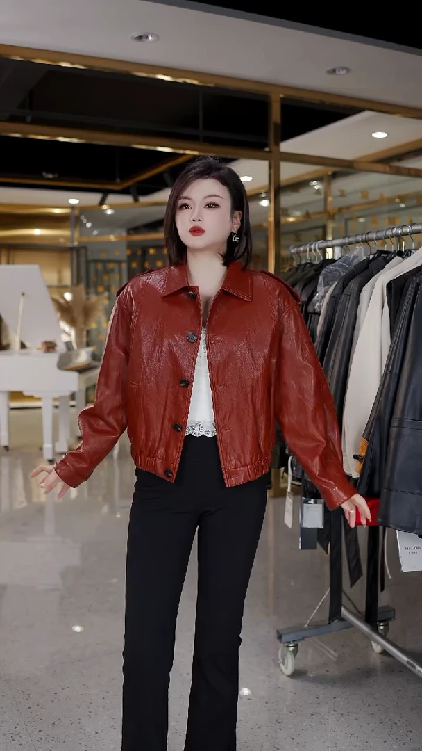 海宁真皮皮衣孤品集合/90-115