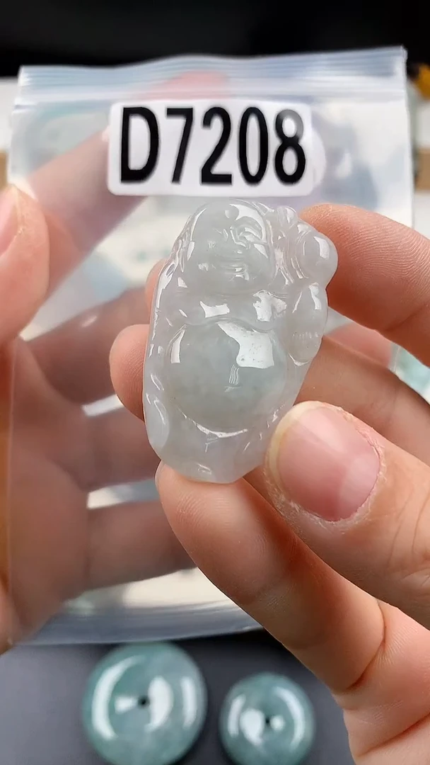 颈饰未镶嵌翡翠天然翡翠吊坠挂件