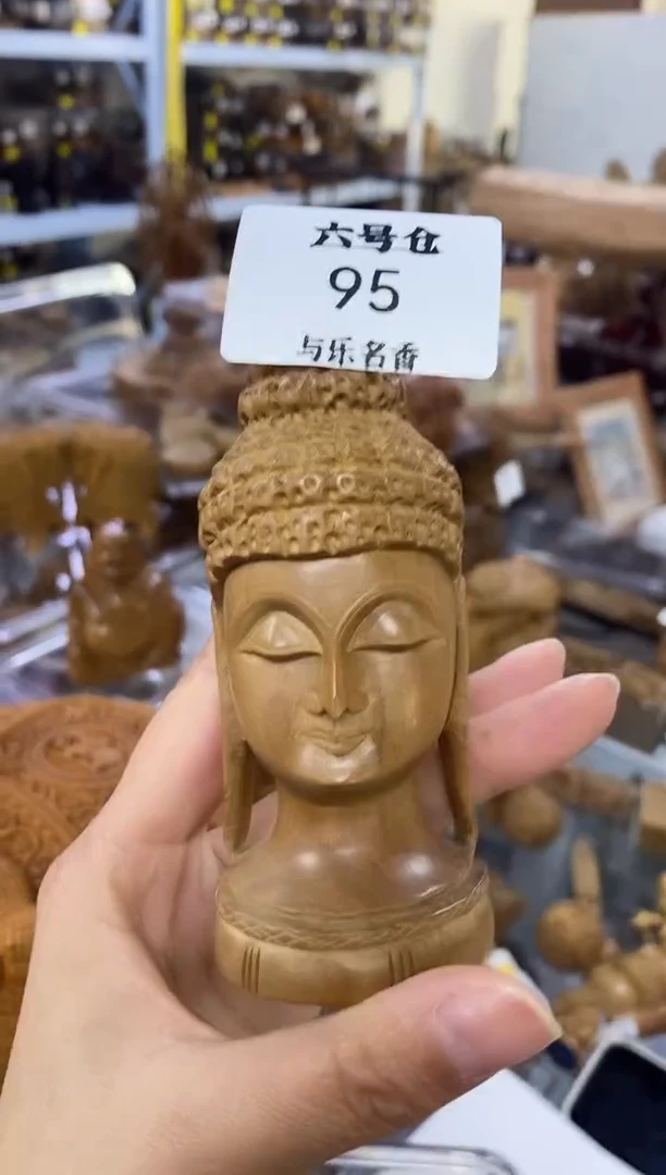 檀香木其他工艺品F 头 微瑕-6号95