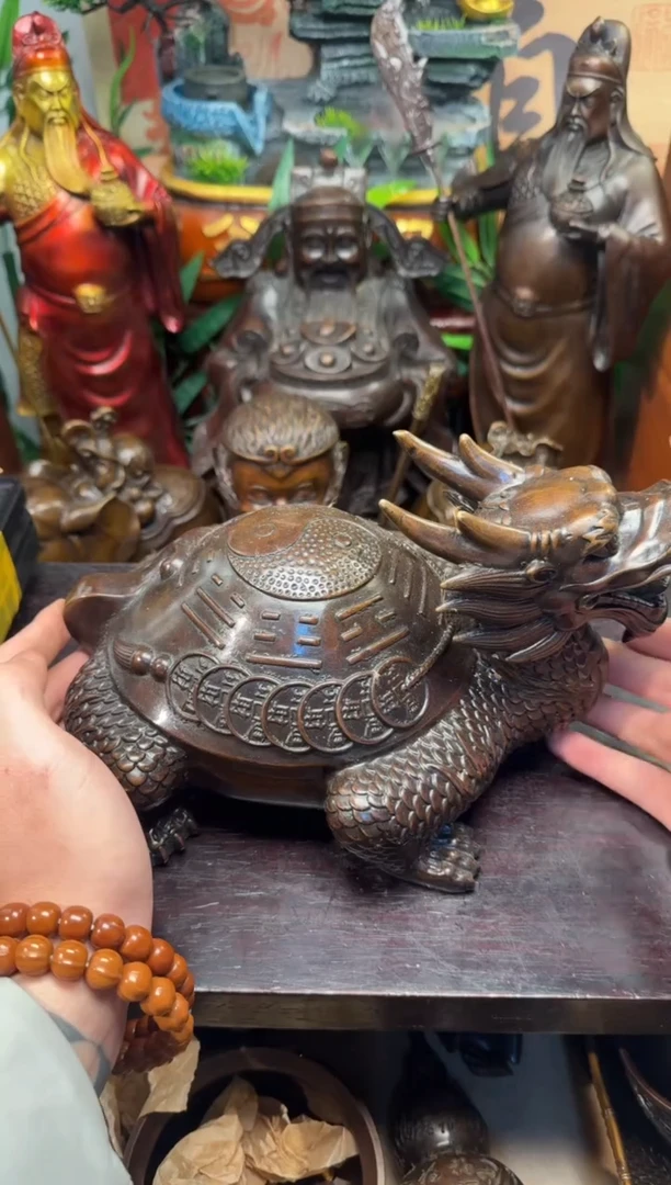 潼潼古铜只卖真铜！（龙龟）