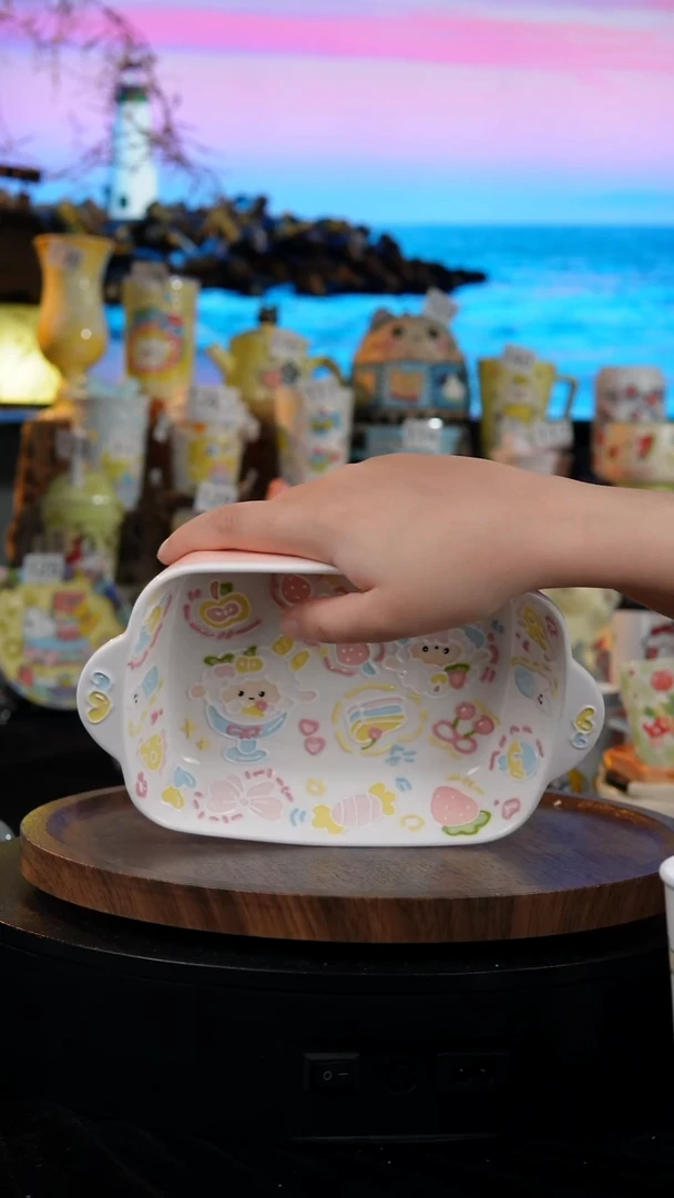 陶瓷便携款景德镇手工手绘陶瓷