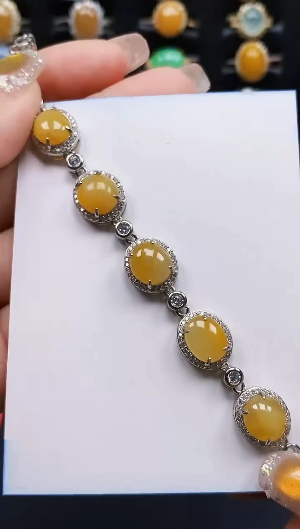 银S925镶嵌戒指翡翠7361